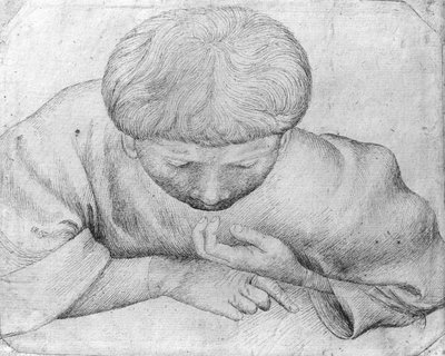 Boy Reading, from the The Vallardi Album by Antonio Pisanello